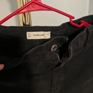 Everlane Midnight Black Trousers